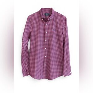 Vineyard Vines Pink and Blue Gingham Button-Down Shirt